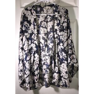 Sim & Sam Cover Cottagecore Kimono Sleeves Beach / Pool Floral Size S / M
